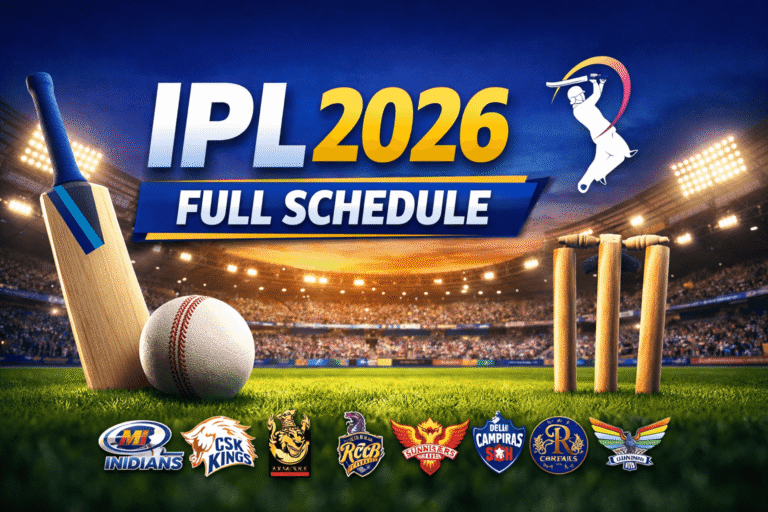 Ipl 2026 full schedule